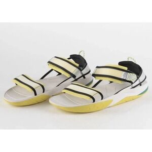 *NWT Men Size 12 The North Face Skeena Sport Sandals Water Acid Yellow/TNF Black